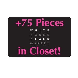 +75 WHBM Pieces in Closet